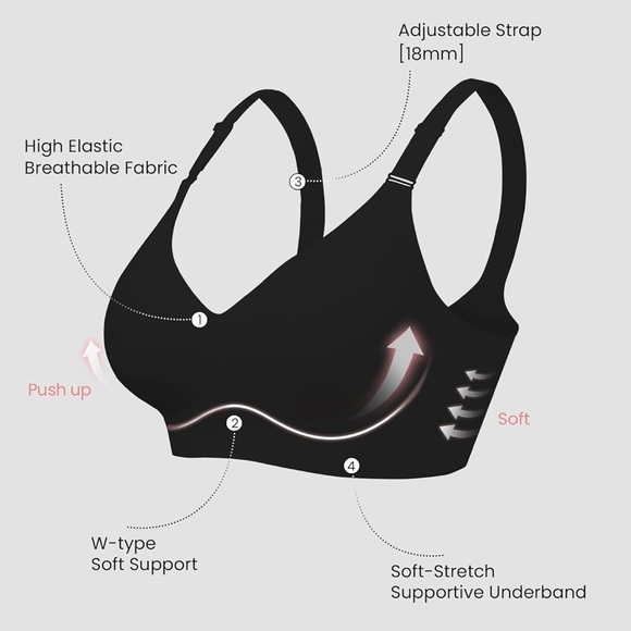 Lot of 11 bras 5 new 6 worn one time Horisun M - Picture 7 of 8